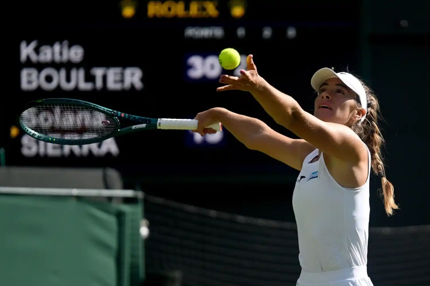 Solana Sierra sigue avanzando en San Pablo.