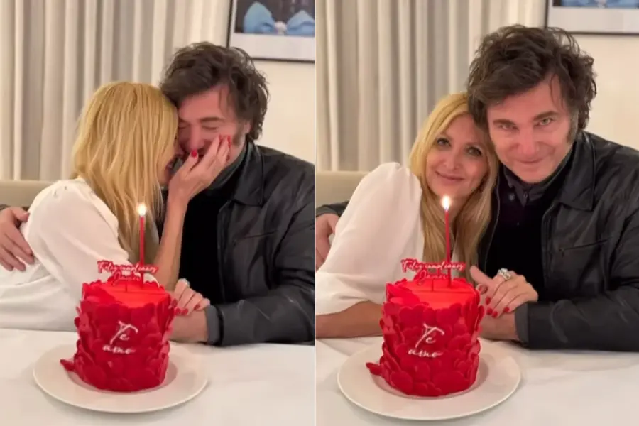Yuyito González compartió imágenes del festejo de Javier Milei por su cumpleaños