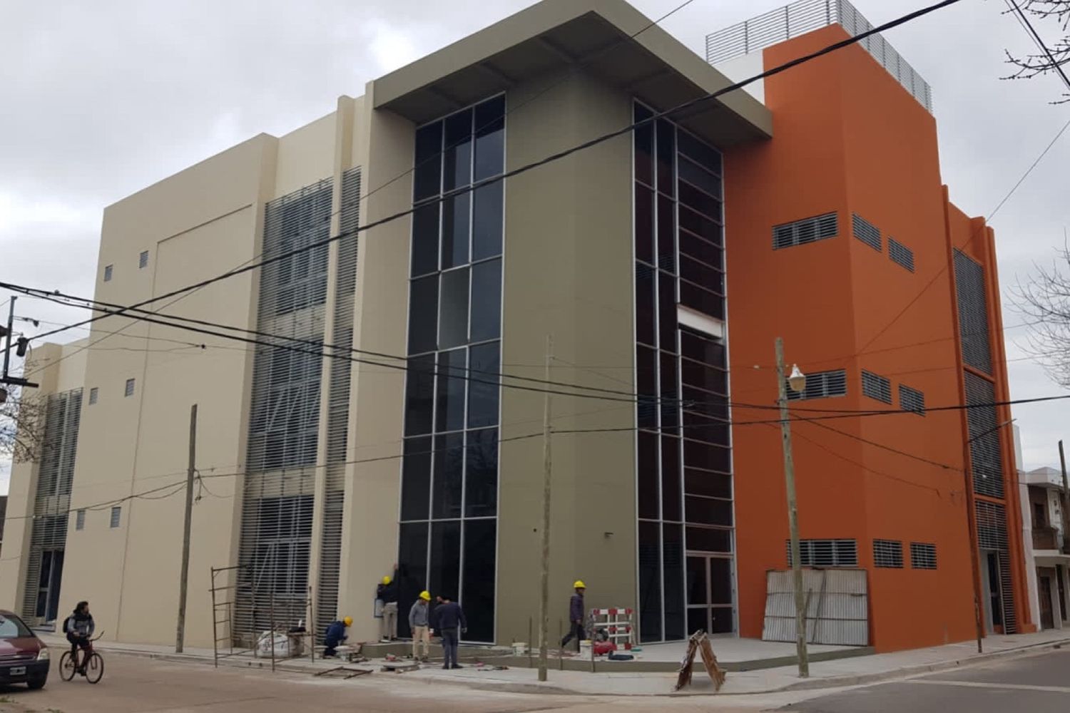 Está en el tramo final la construcción del nuevo edificio de la Escuela de Educación Técnica Nº2