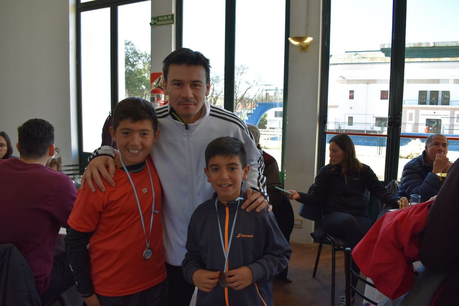 Maffezzoli y Bordón jugaron en Santa Fe