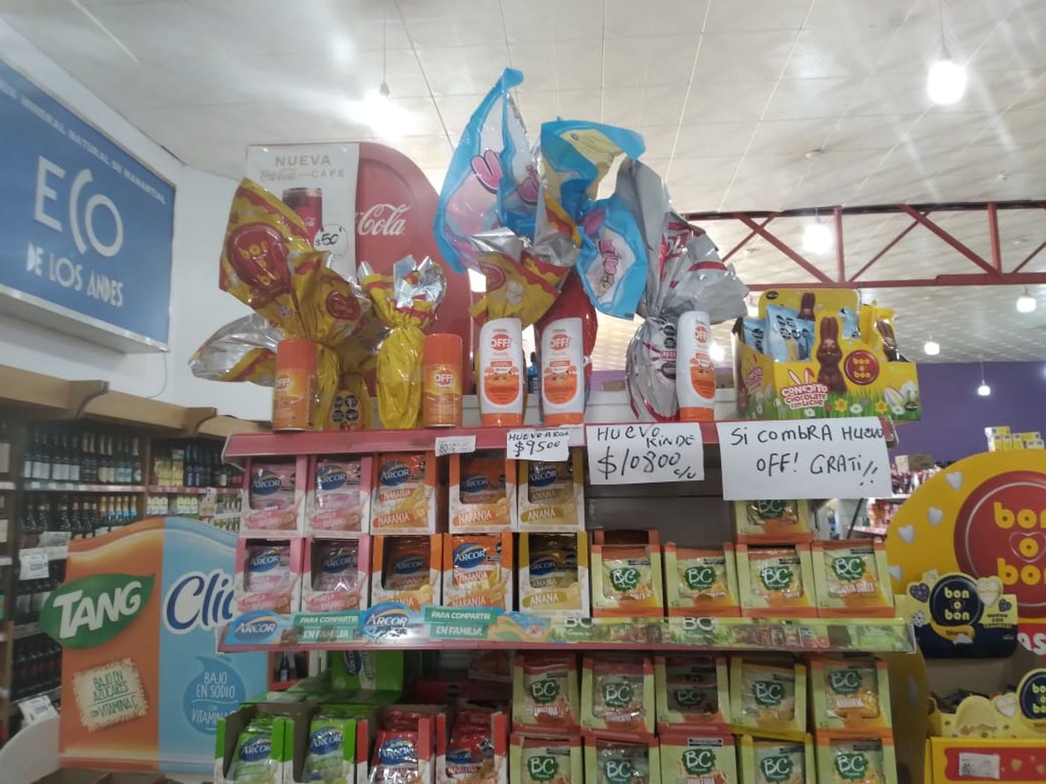 La oferta se puedo observar a lo largo de la semana en el local comercial.