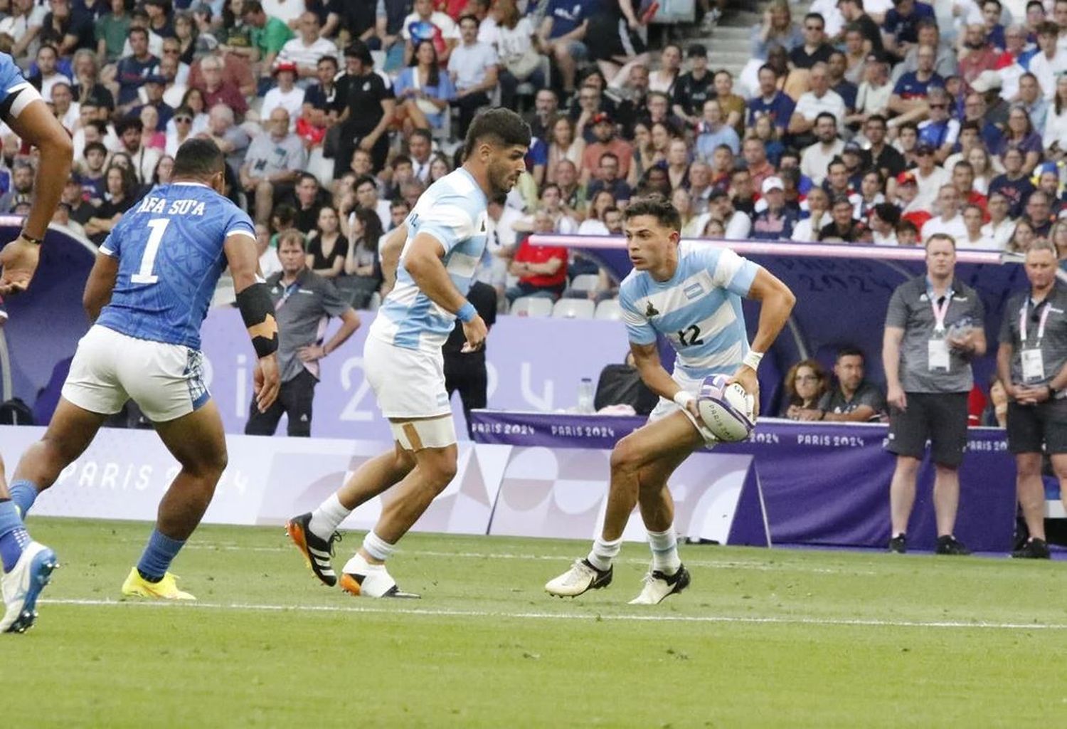 Los Pumas se quedaron con el triunfo ante Samoa. (Foto: Prensa UAR).