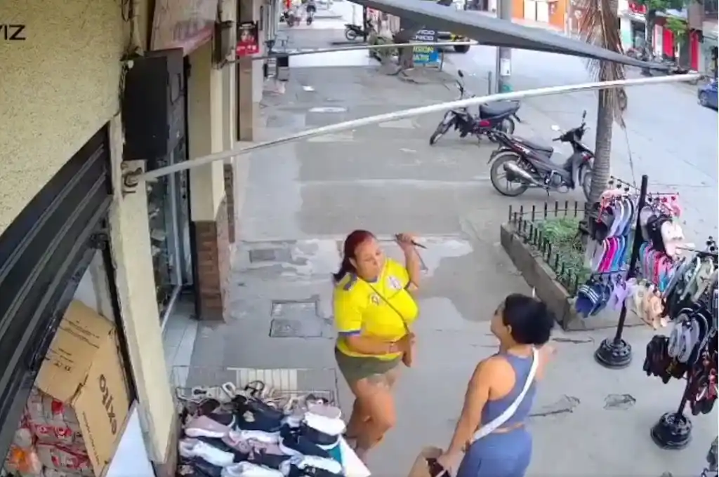 Mujer muerta durante una pelea