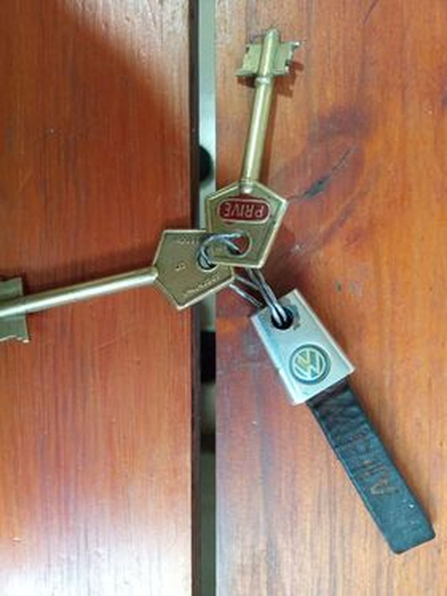 Llaves encontradas
