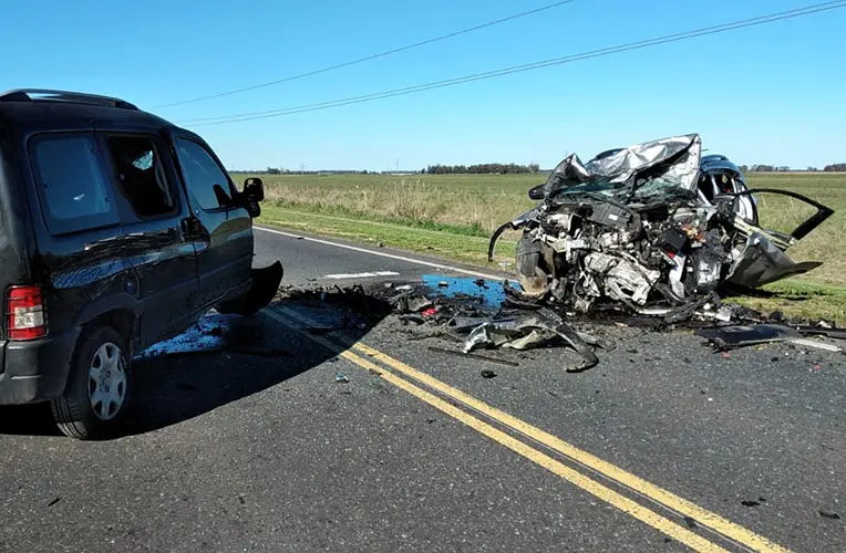 Tragedia en la ruta 88: murió un joven en un choque frontal