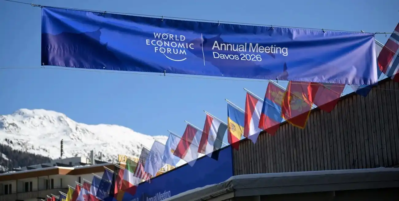 El Foro en Davos se parte en dos ante las maniobras de Donald Trump. Foto: REUTERS / Romina Amato.
