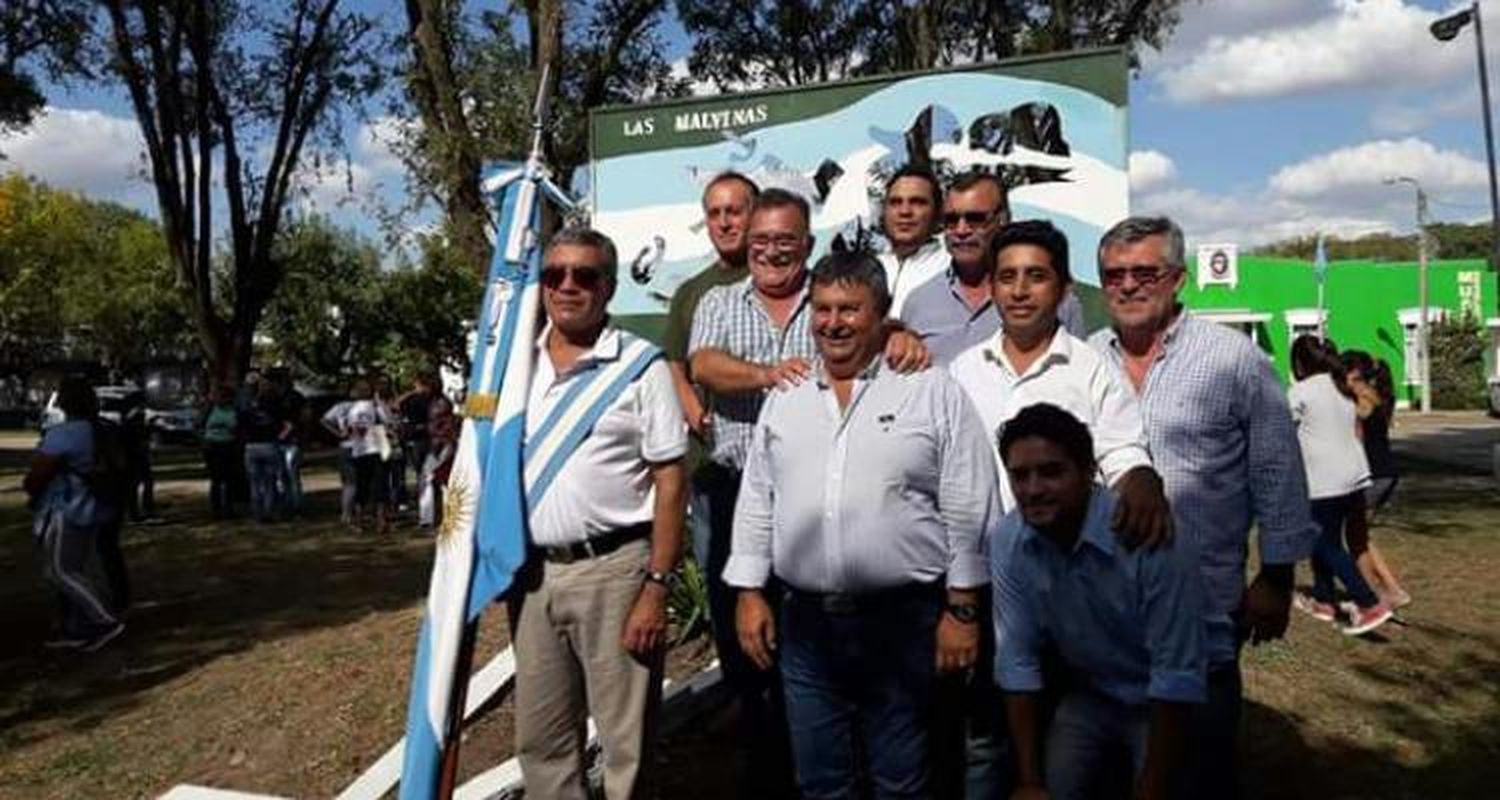 En Santa Lucía también homenajearon a los excombatientes de Malvinas