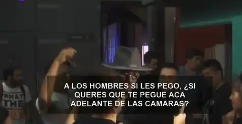 Una más de Osvaldo: "¿Querés que te pegue adelante de las cámaras?"