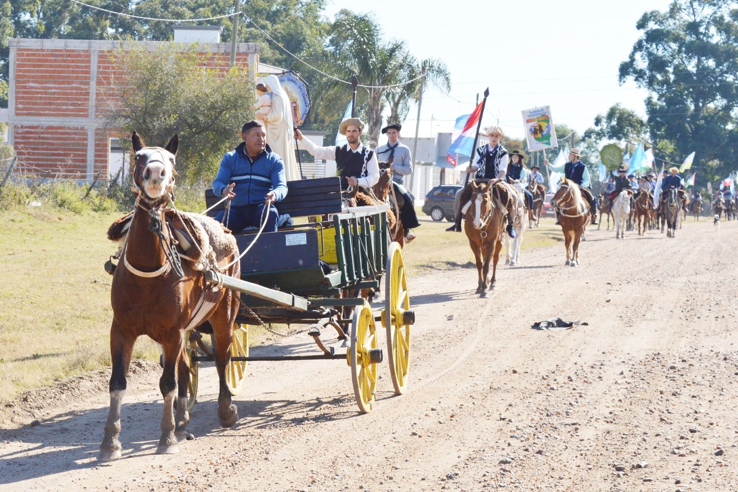 Celebración de la  fiesta patronal