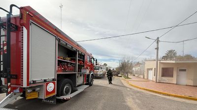 Incendio en una vivienda de Quebracho Herrado movilizó a bomberos