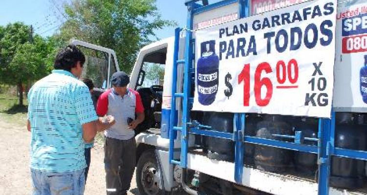Hoy, “Garrafa para Todos” en Santa Lucía