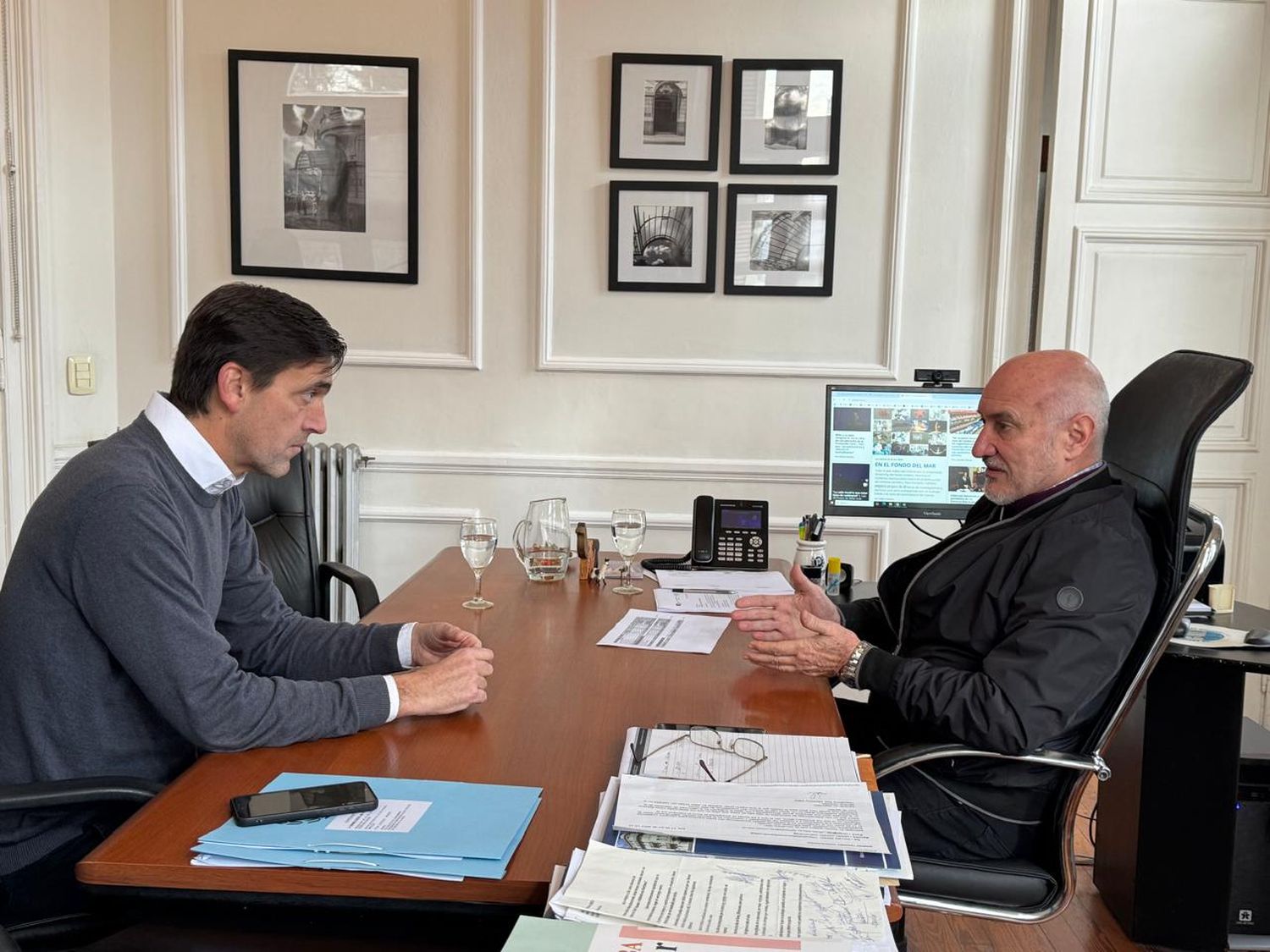 Rogelio Iparraguirre se reunió con Marcelo Aba en la previa al tratamiento de la Ley de Financiamiento Universitario