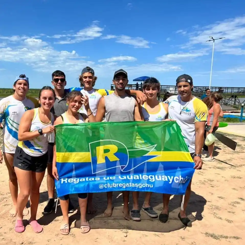 Excelente presentación de los palistas de Regatas en el Campeonato Argentino