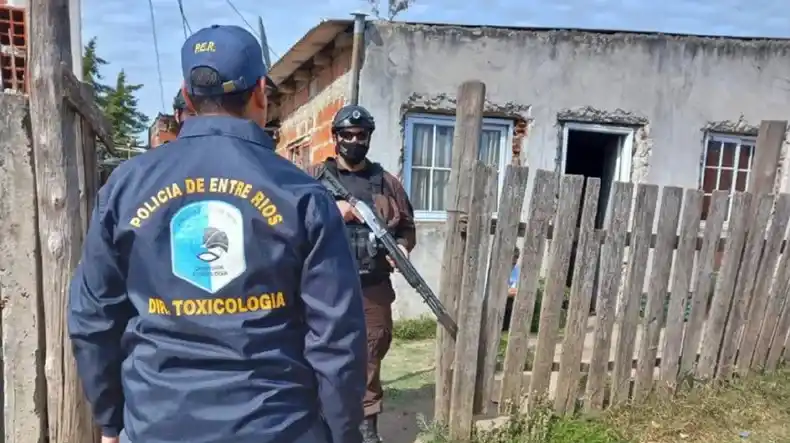 Hallaron más de un kilo y medio de cocaína en una vivienda