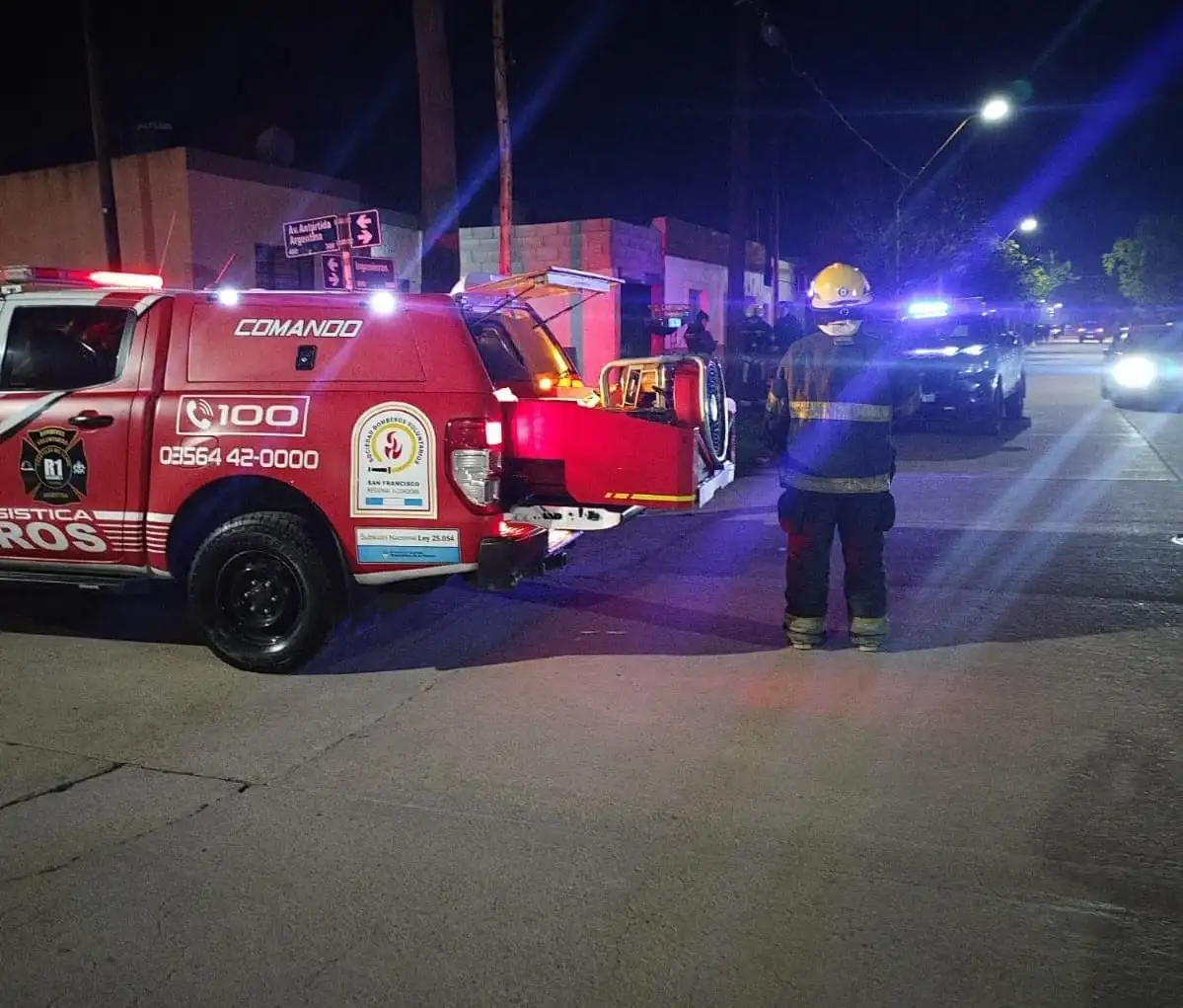 El hecho ocurrió en una vivienda de calle Ingenieros al 1500.