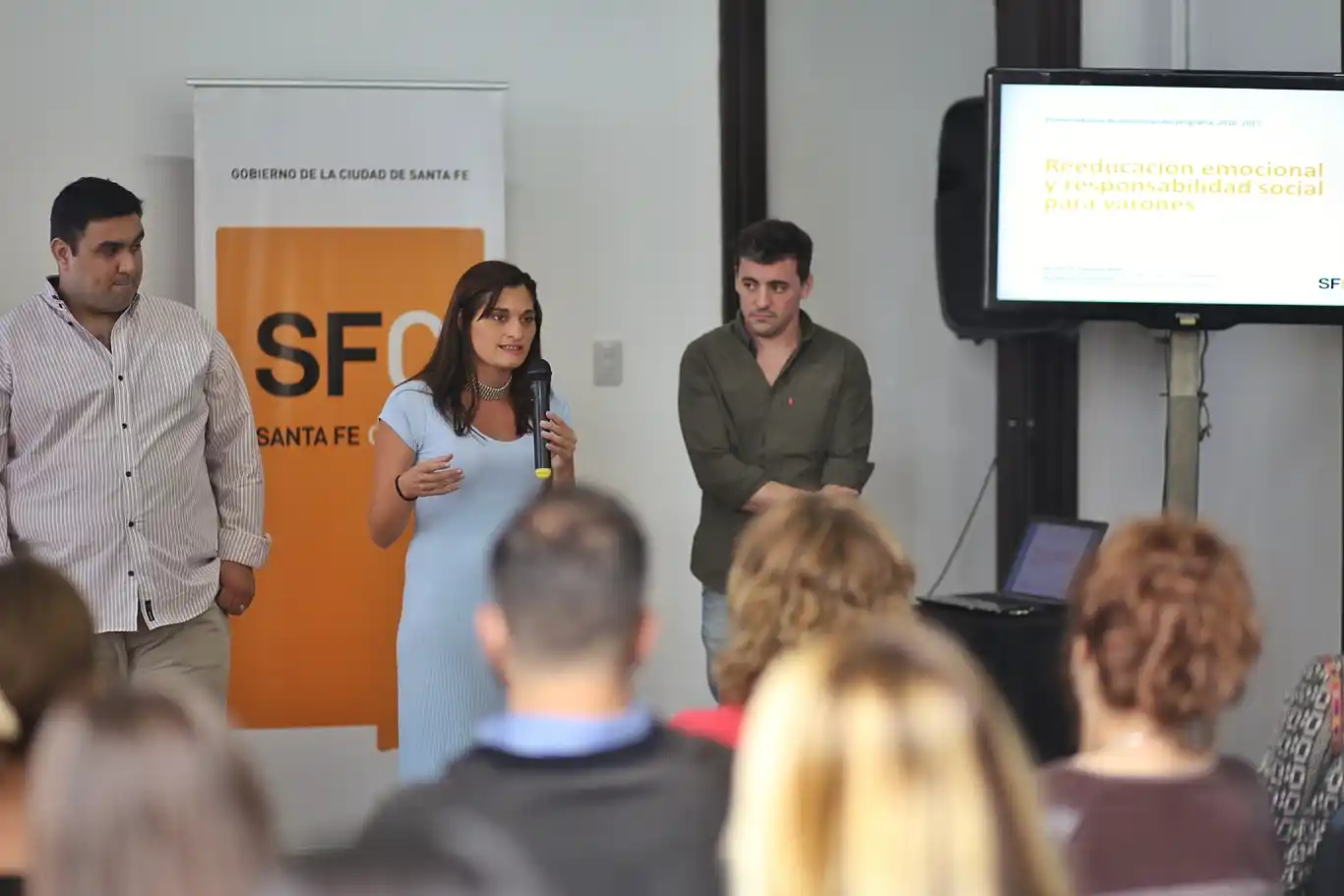 El Municipio presentó una campaña contra la violencia de género