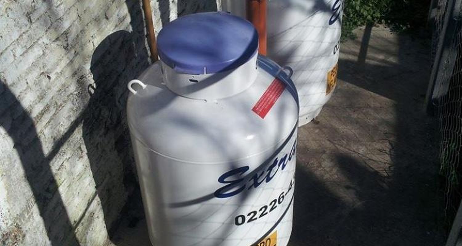 Instalaron el “zeppelin” de gas en el CEC 802