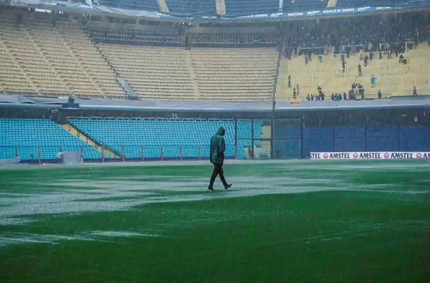 Se suspendió la primera gran final en la Bombonera