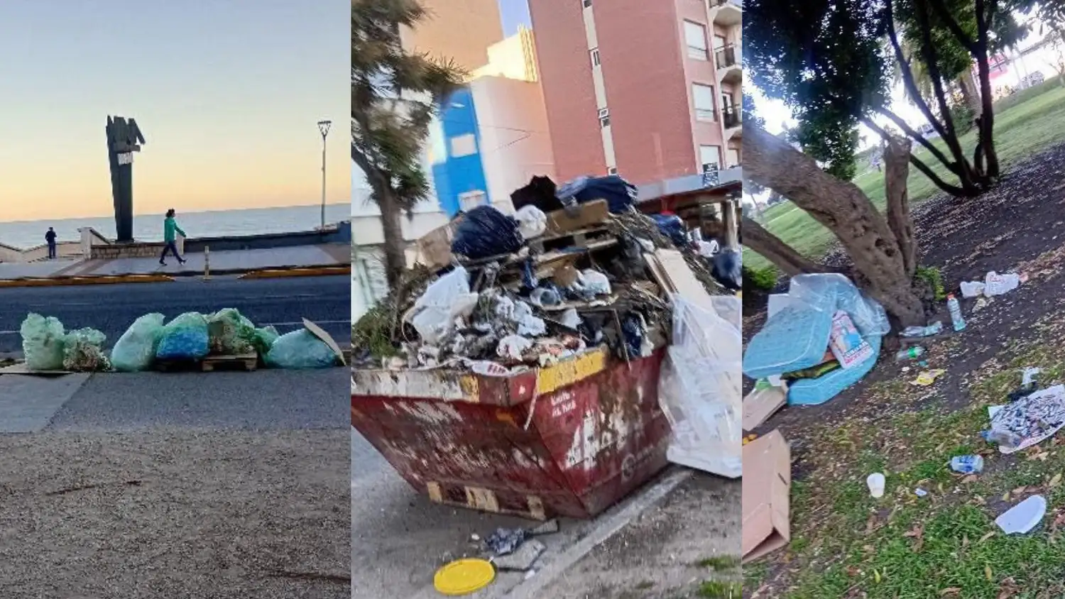 Imágenes compartidas por los vecinos