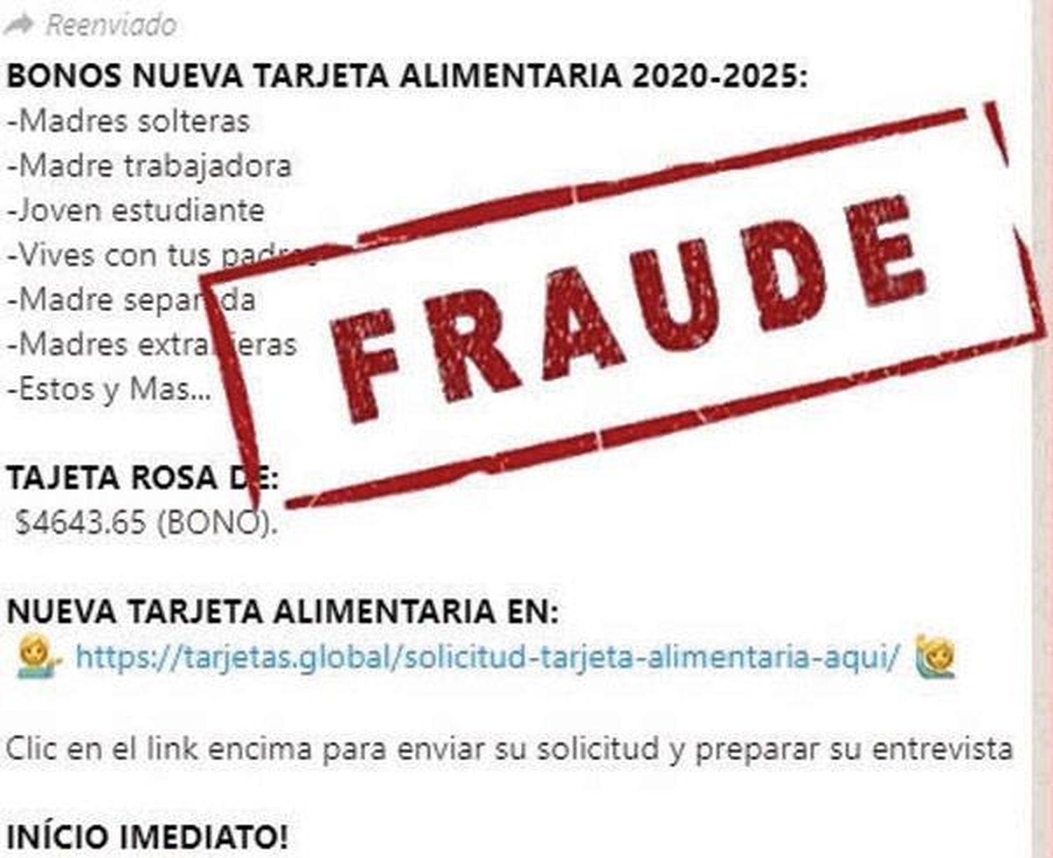 Se realizó denuncia judicial ante intento de fraude por Tarjeta Alimentar y  planes sociales