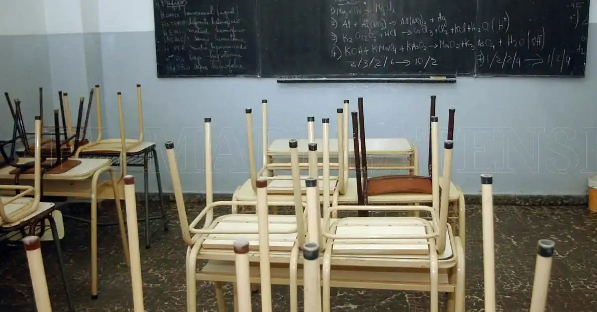 Lunes, martes y miércoles no habrá clases en escuelas bonaerenses