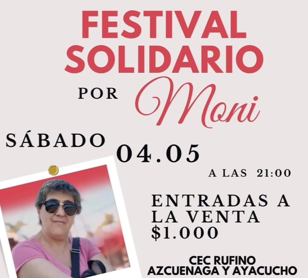Festival por Moni en Rufino