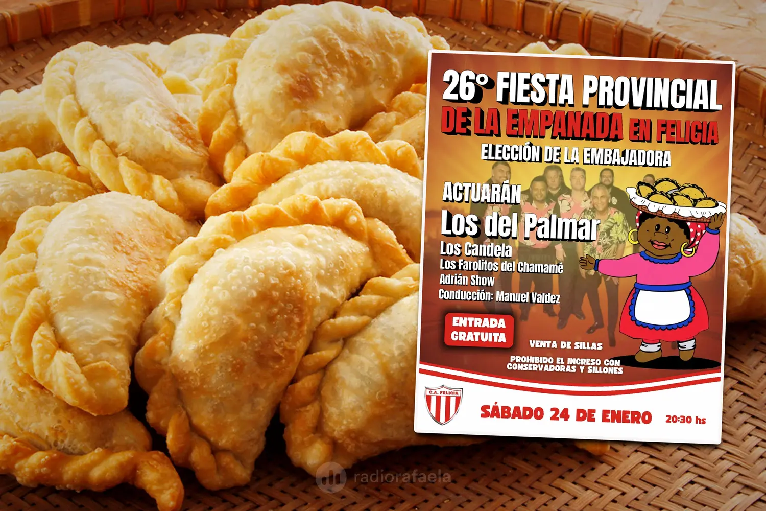 Felicia tiene todo listo para la Fiesta de la Empanada: “Queremos que la gente haga una escapada y venga a disfrutar"