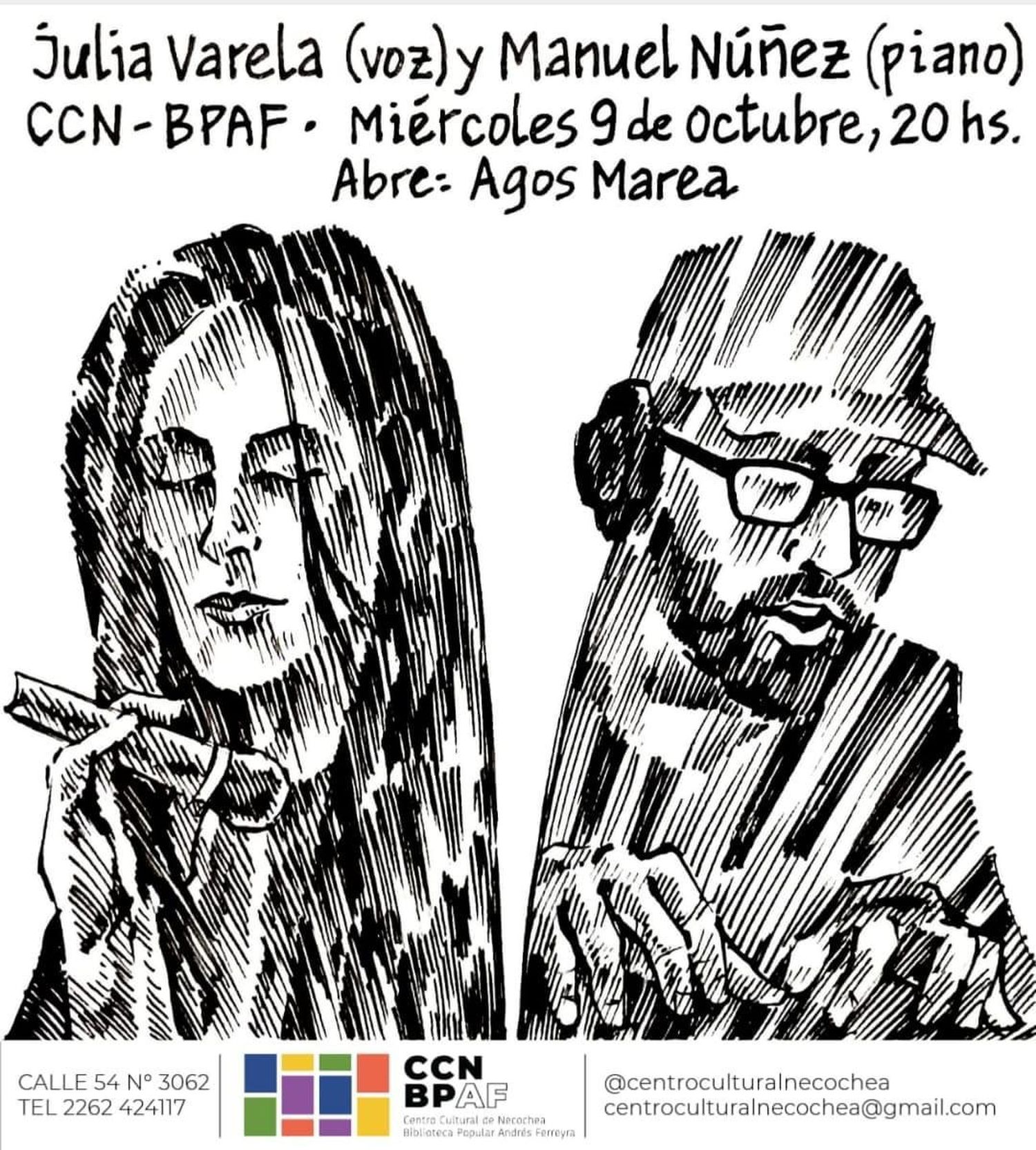 Encuentro. Próximo miércoles 9 de octubre en el Centro Cultural