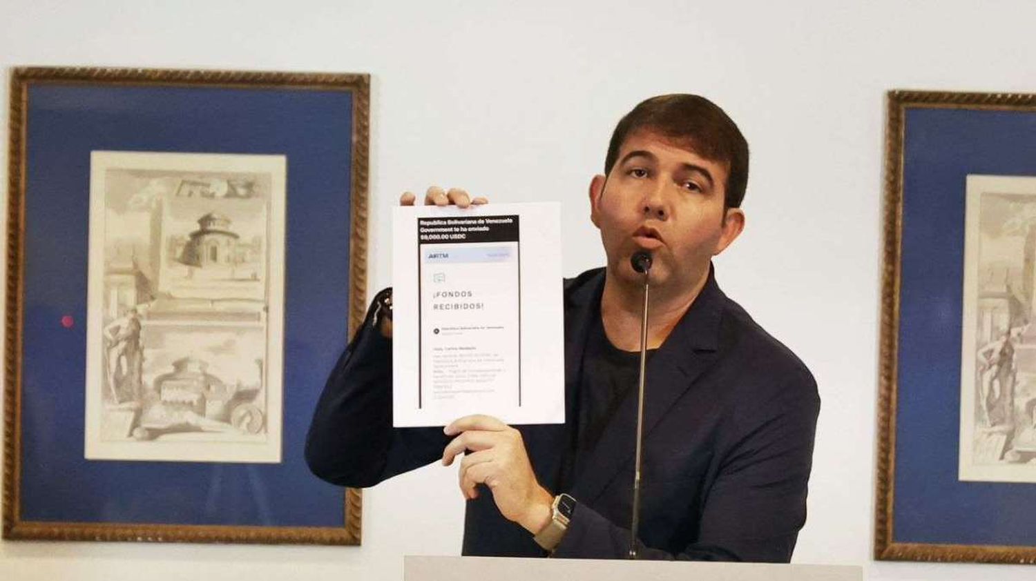 Carlos Prosperi reafirma apoyo a Maduro: «Hoy está en juego el destino del país»