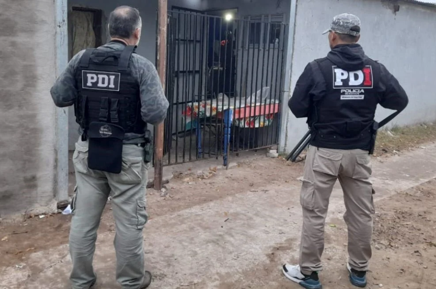 Los investigadores lo volvieron a arrestar en un domicilio de calle Muniagurria al 1000