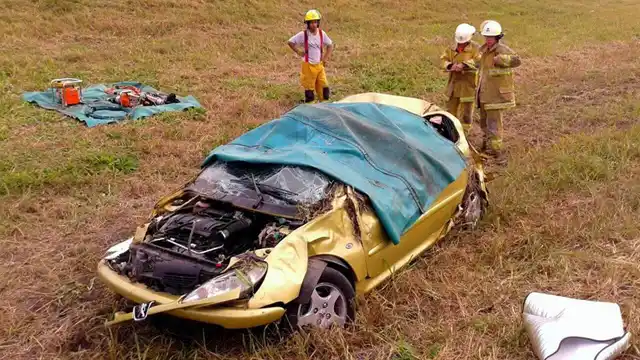 Un joven gualeguaychense murió en un vuelco que se registró en la Autovía 14