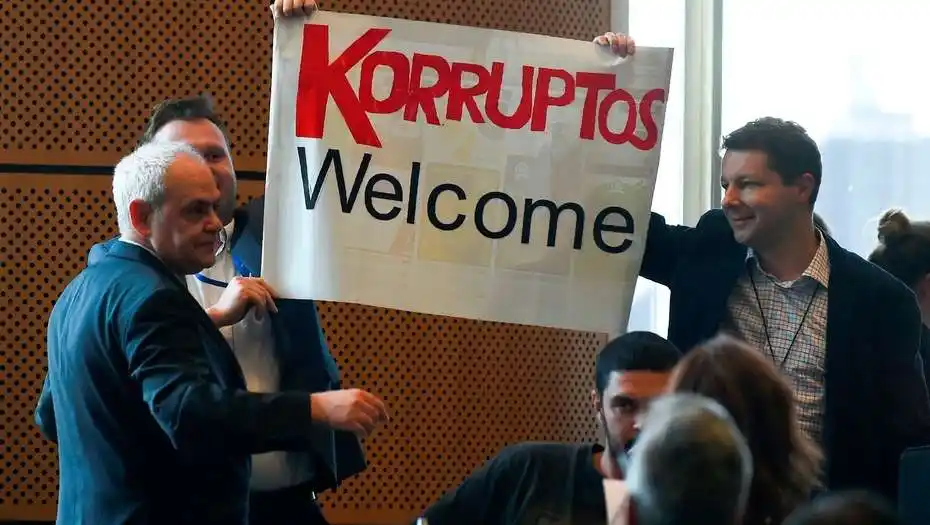 Cristina Kirchner fue escrachada en el Parlamento Europeo