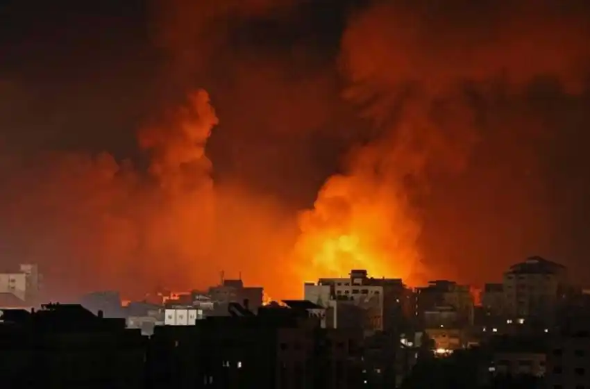 Israel bombardeó la casa del líder de Hamas en Gaza, antes de la reunión de la ONU