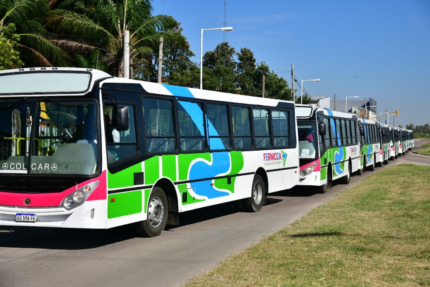 Vuelven los colectivos: Ya están en la ciudad las unidades de la empresa Fermoza