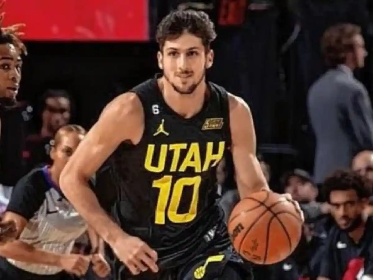 Bolmaro apenas jugó  53 segundos en la  derrota de Utah Jazz  