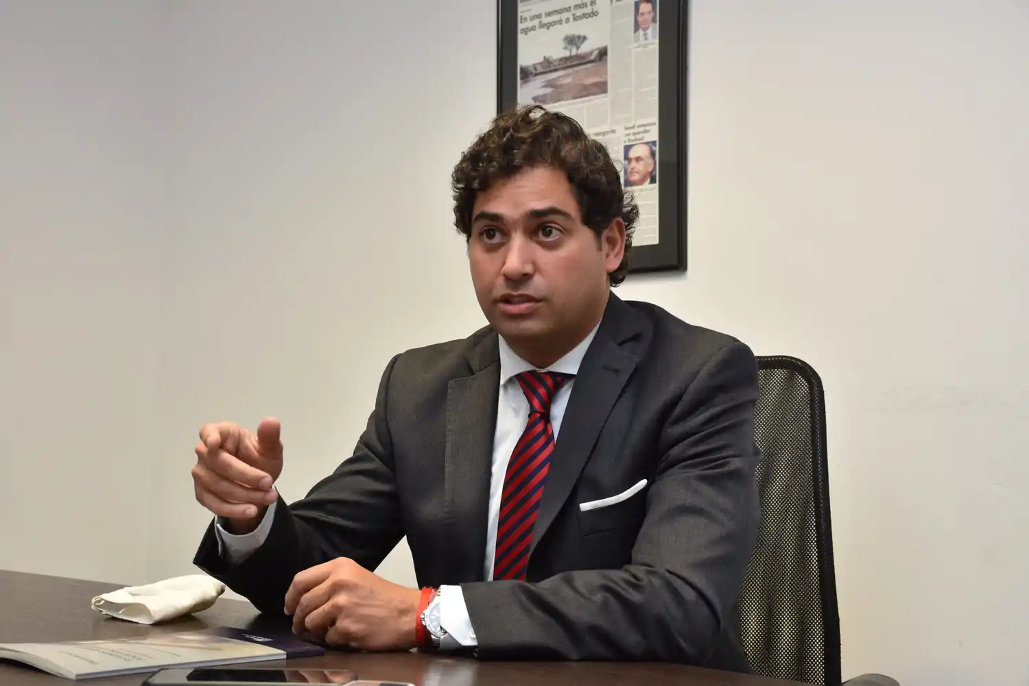 Suspenden el carné de conductor de Emilio Rosatti