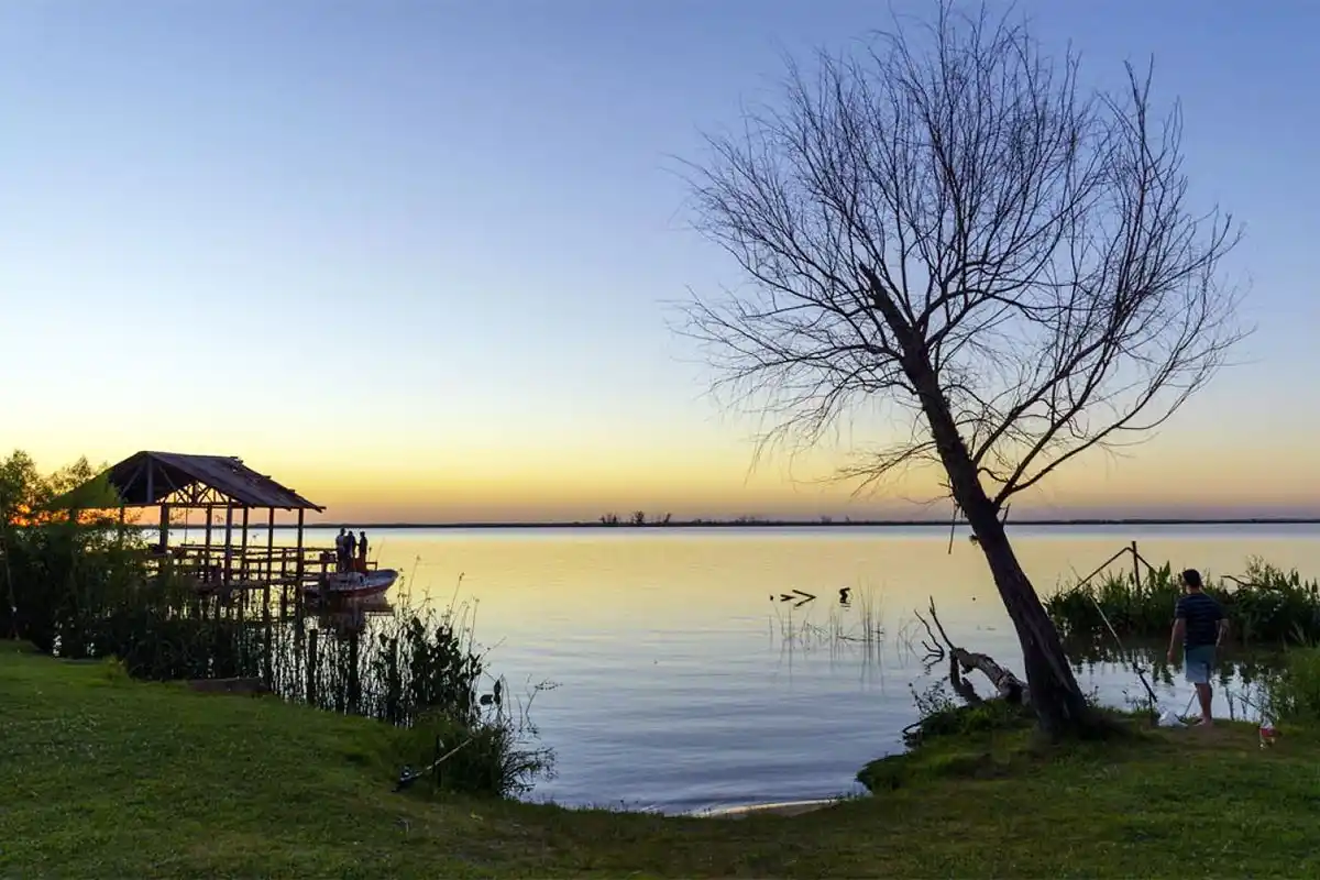 El lugar de la tragedia.