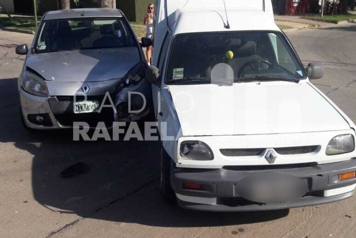 Accidente en barrio Amancay