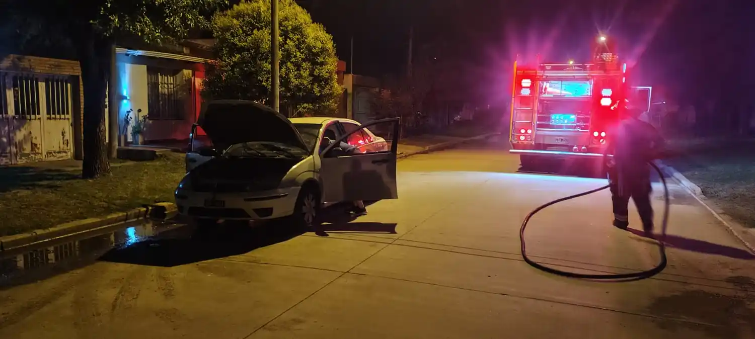 Los bomberos controlaron que no haya riesgo de reignición.