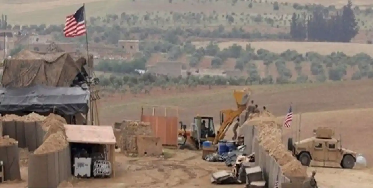 Base militar estadounidense en el noreste de Siria. Crédito: Middle East Observer