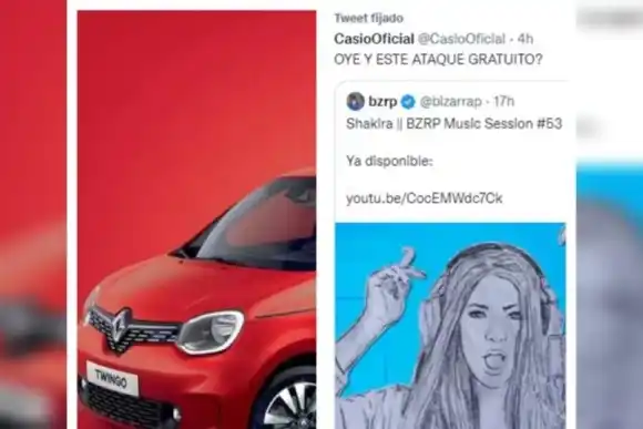 ¡Lo que faltaba! Renault y Casio le respondieron a Shakira
