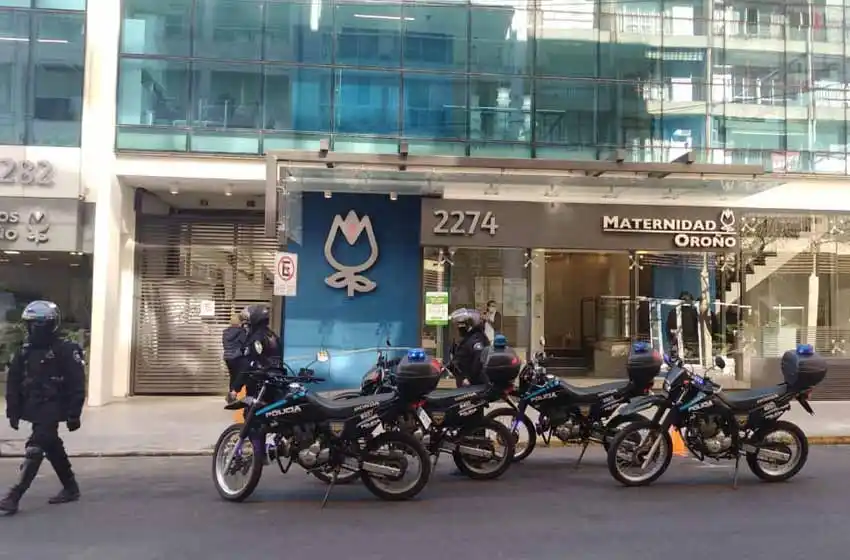 Susto en la Maternidad Oroño por un principio de incendio