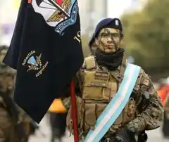 Victoria Villarruel y la Fuerza Aérea despidieron al militar fallecido en la VI Brigada