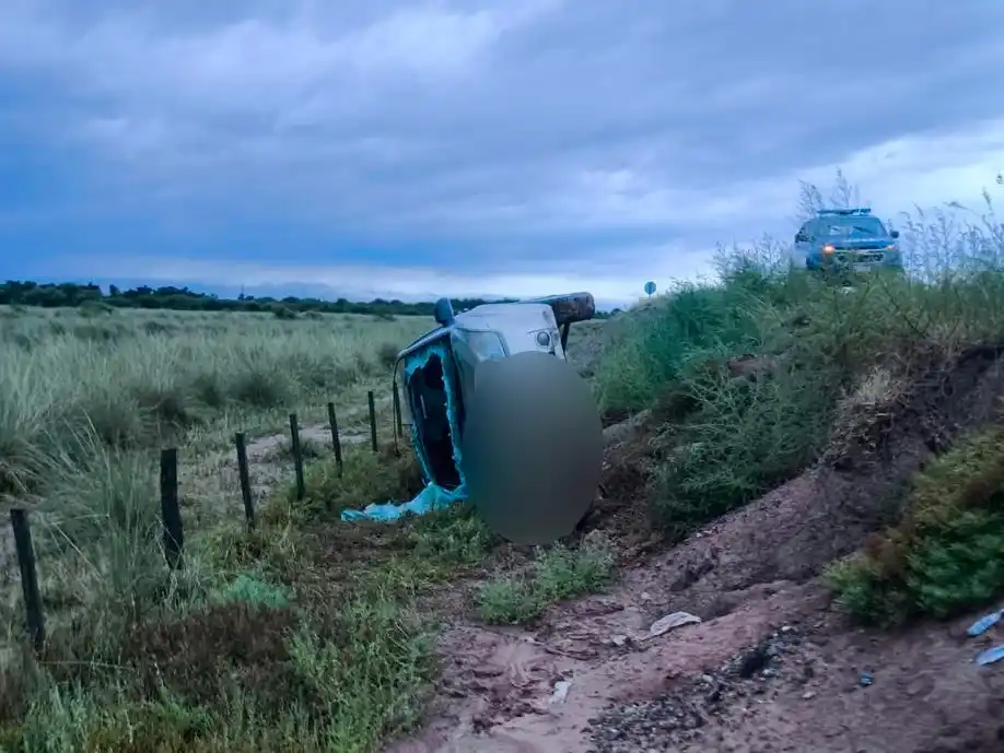 El accidente en la autopista 19, a la altura de La Francia.