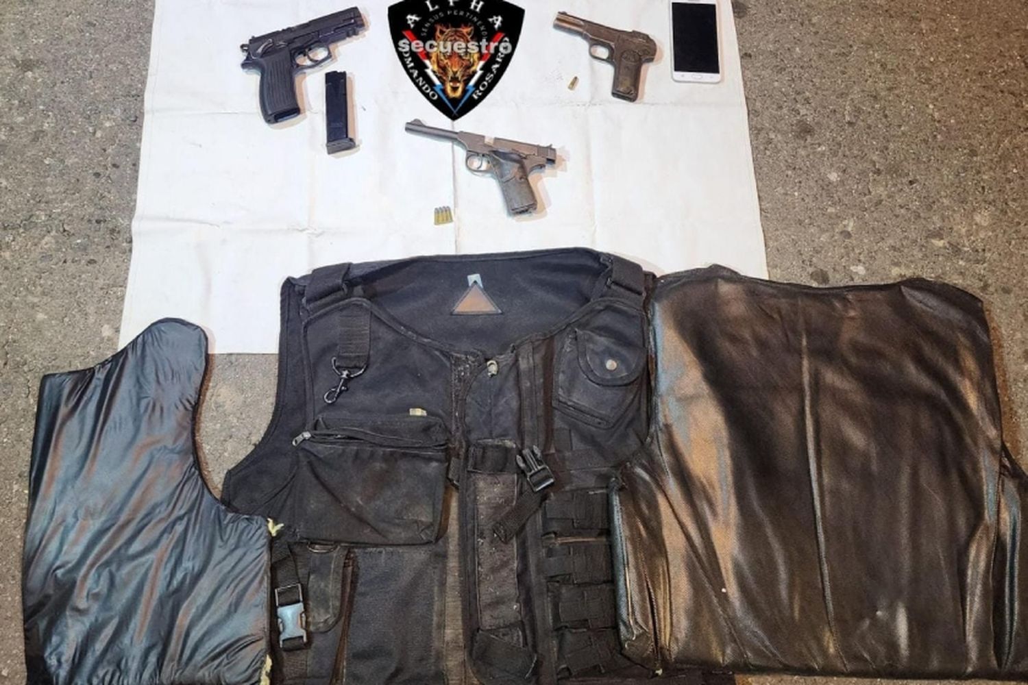 Balacera en zona sudoeste: hay ocho detenidos y tres pistolas secuestradas