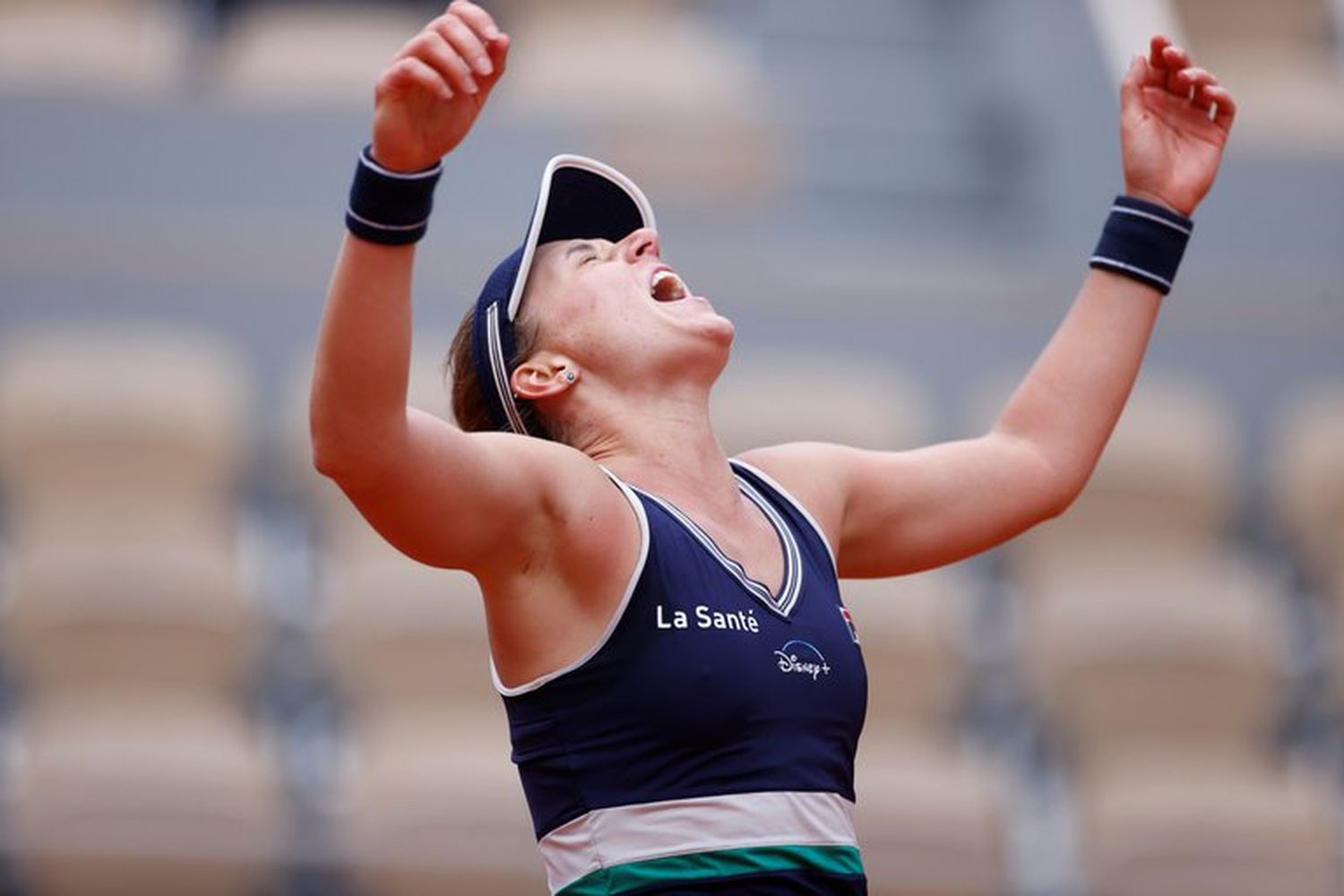 Histórico triunfo de Nadia Podoroska en Roland Garros: eliminó a Elina Svitolina