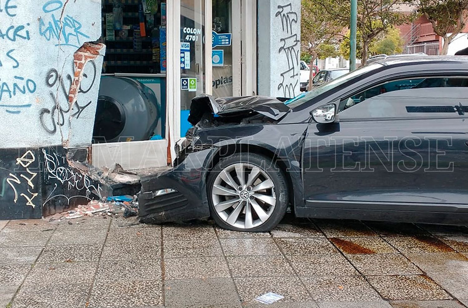 Brutal accidente en barrio Don Bosco