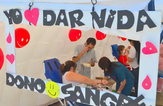 PAMI promueve la donación voluntaria de sangre