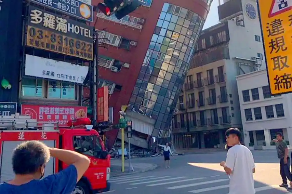 Terremoto en Taiwán