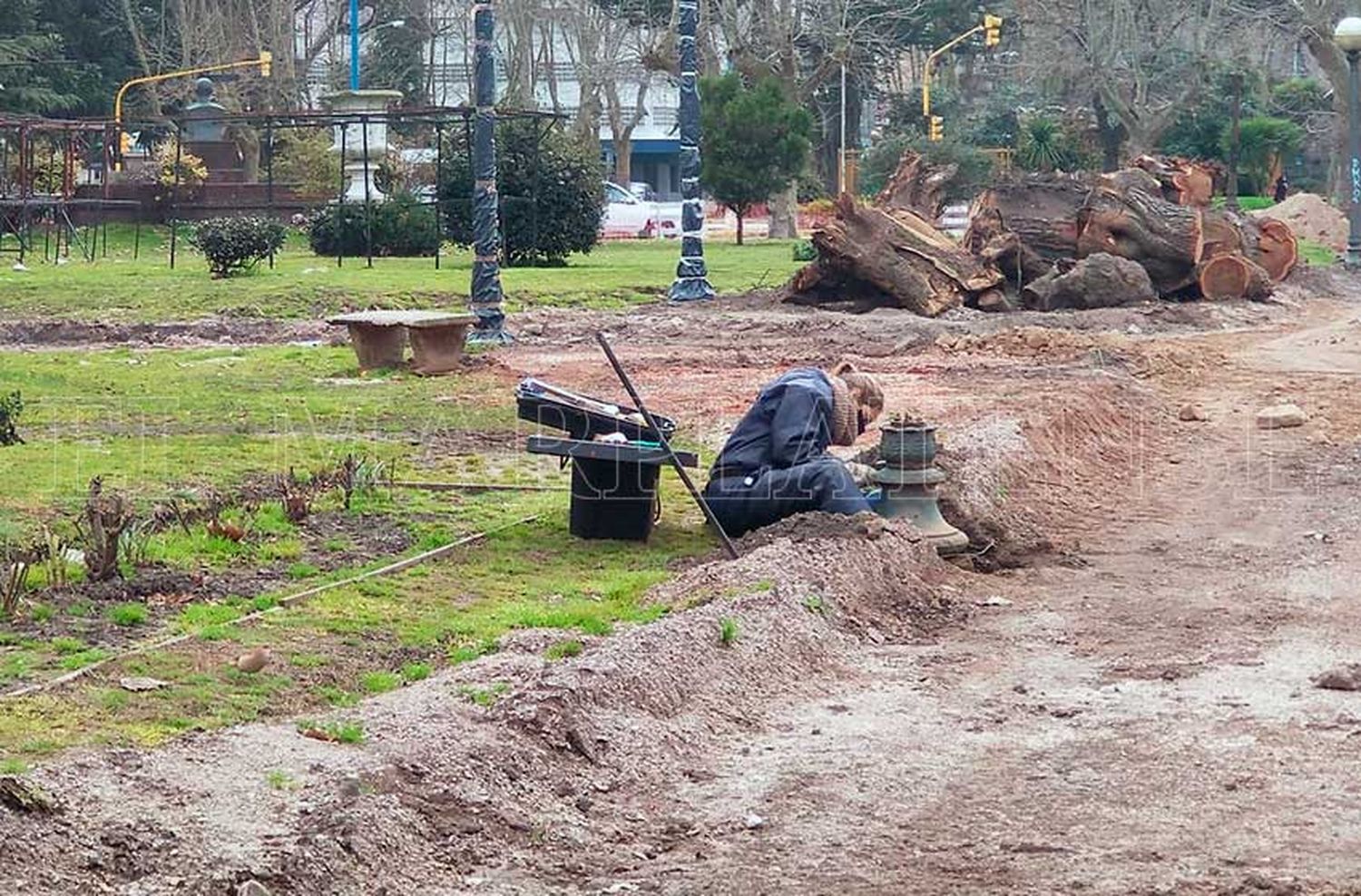 Restauración de la Plaza San Martín para "rescatar aspectos de la identidad marplatense"